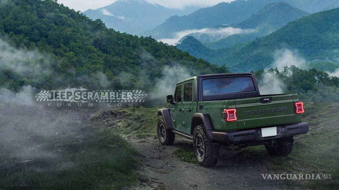 $!Jeep prepara una pick up basada en el Wrangler, la primera en 30 años y así sería (fotos)