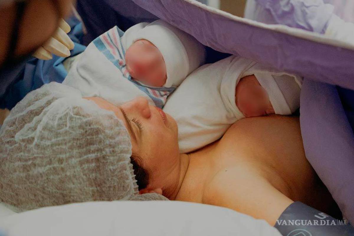 Dio a luz a gemelos... pero de diferentes padres