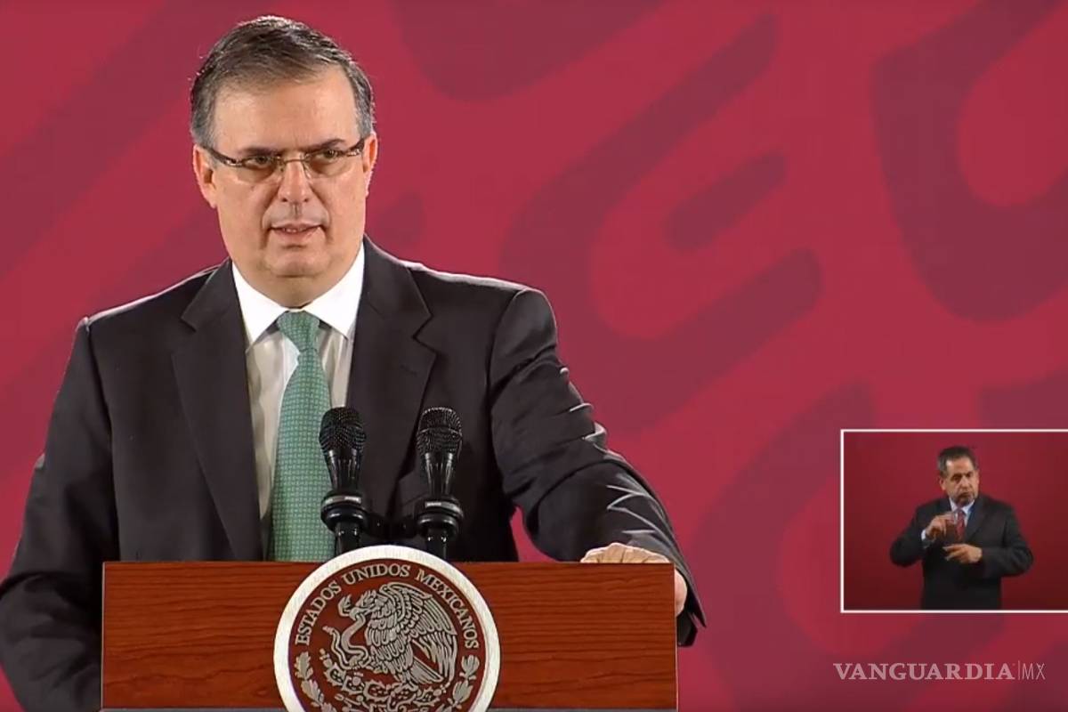 Gobierno de México logró que flujo migratorio bajara 56 por ciento: Marcelo Ebrard