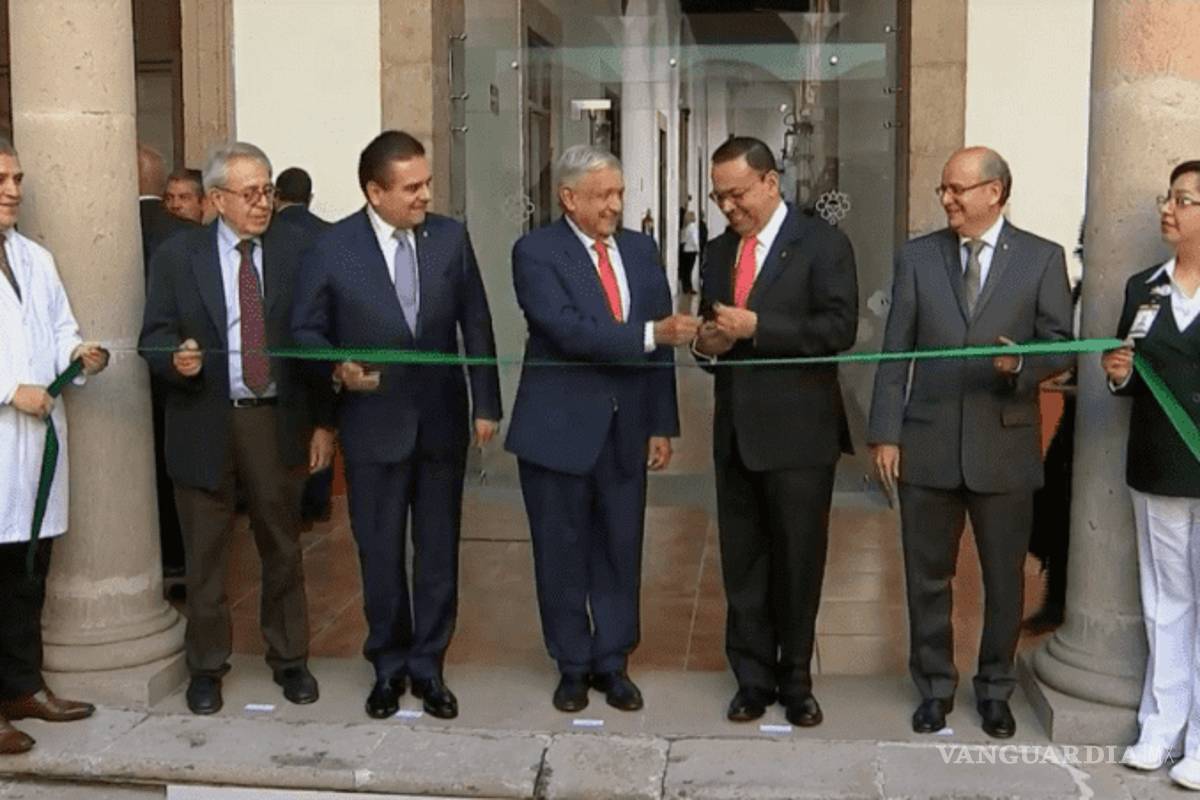 AMLO presenta el Plan Nacional del IMSS, en Michoacán