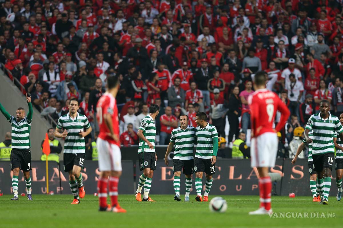Con Raúl Jiménez como titular, Benfica recibe goleada del Sporting