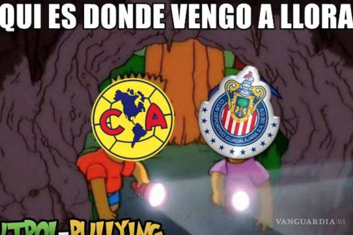 Tigres golea al América y los memes le llovieron a las Águilas