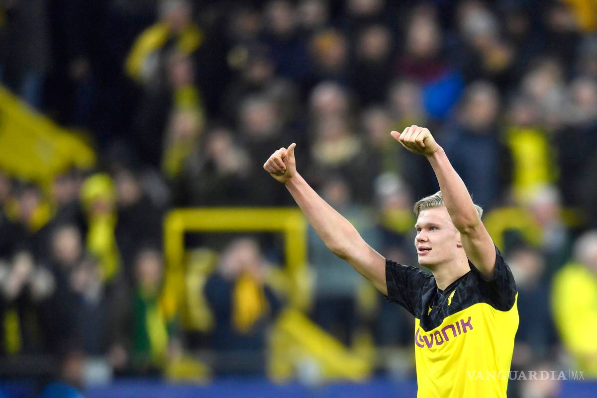 Doblete de Haaland da victoria al Borussia ante PSG