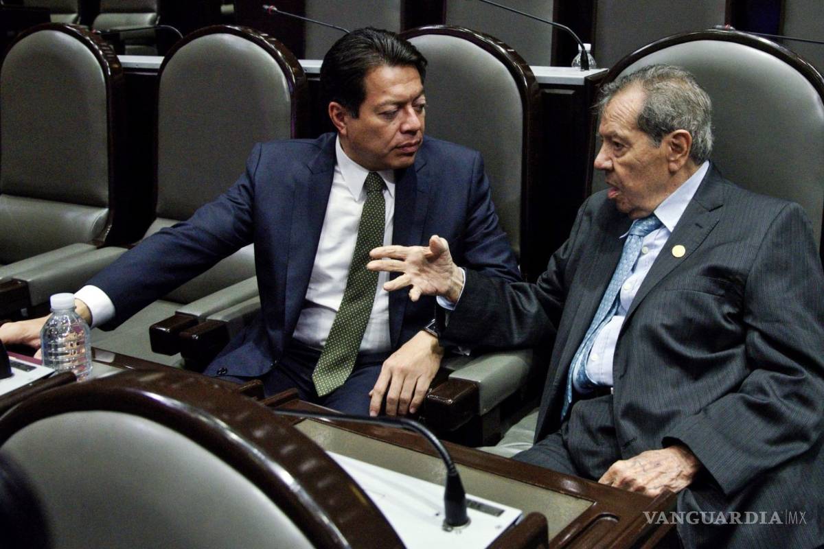 Mario Delgado y Muñoz Ledo empatan en encuesta por la dirigencia de Morena