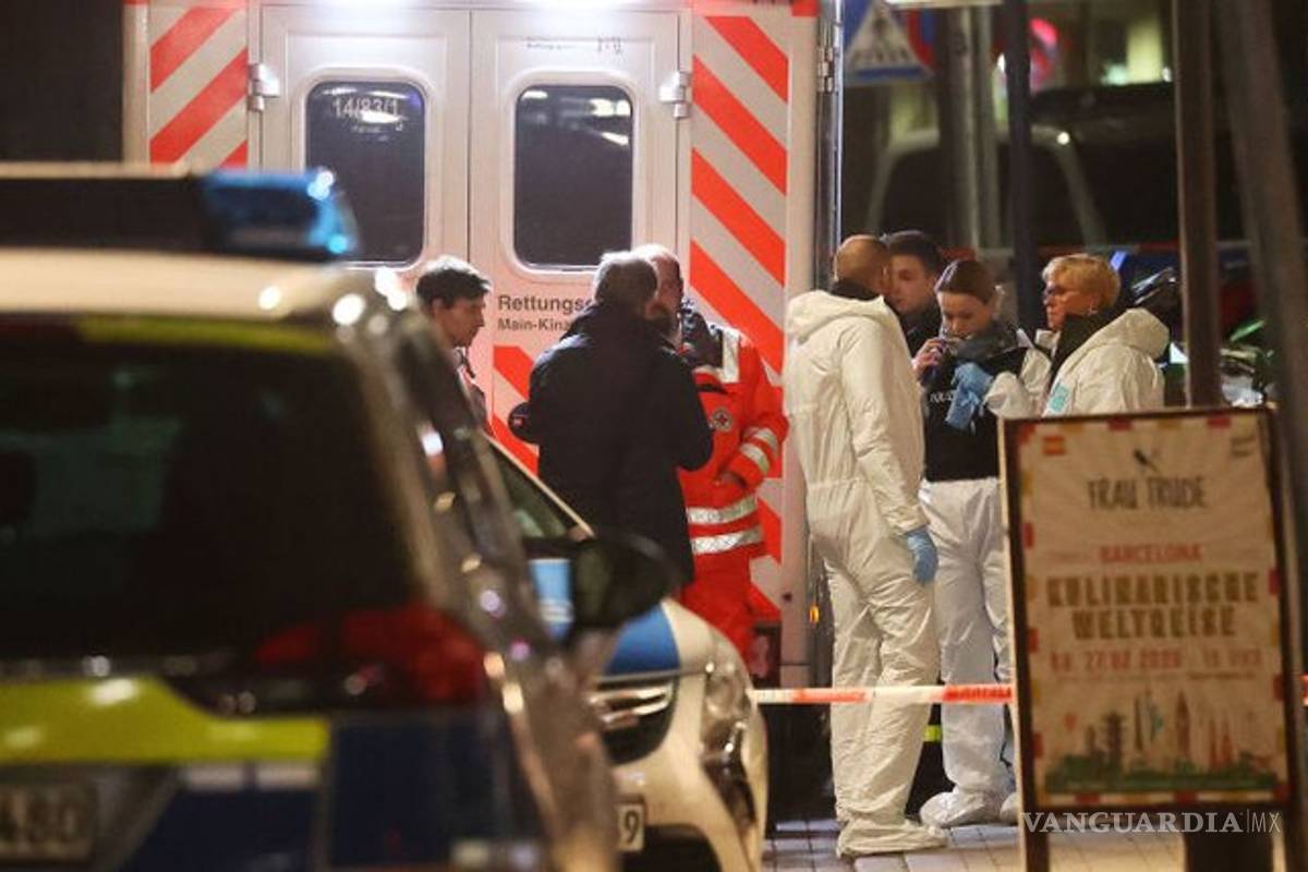 Mueren ocho en Alemania en tiroteos sucesivos a bares