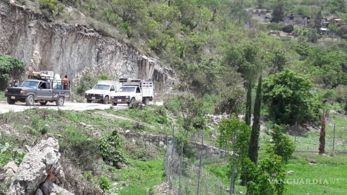 La violencia desplaza a decenas de familias de pueblos en Chilapa