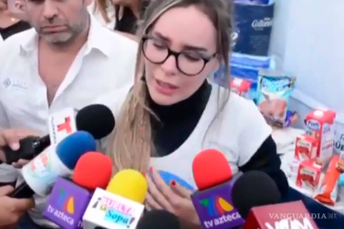 “Es un momento difícil”, dice Belinda y rompe en llanto