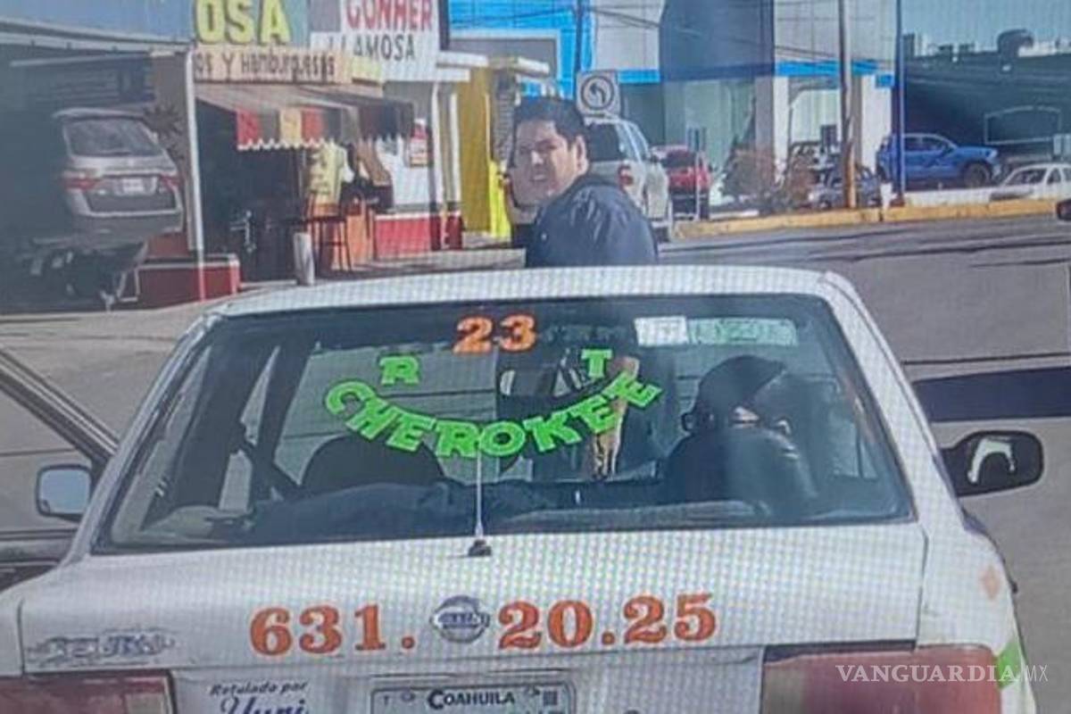 Violencia en Monclova: taxista golpea con bate a chofer de Estafeta frente a Clínica 7 (video)