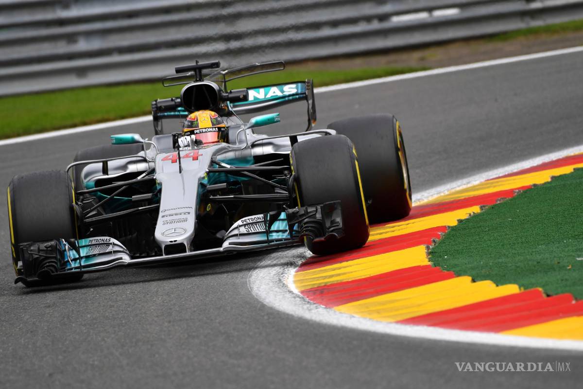 En entrenamientos, Hamilton fue el más veloz en Bélgica
