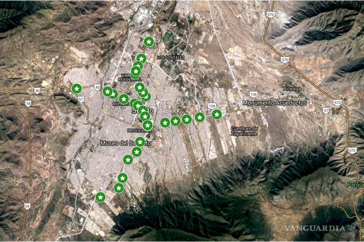 Reabren la circulación de puentes en Saltillo