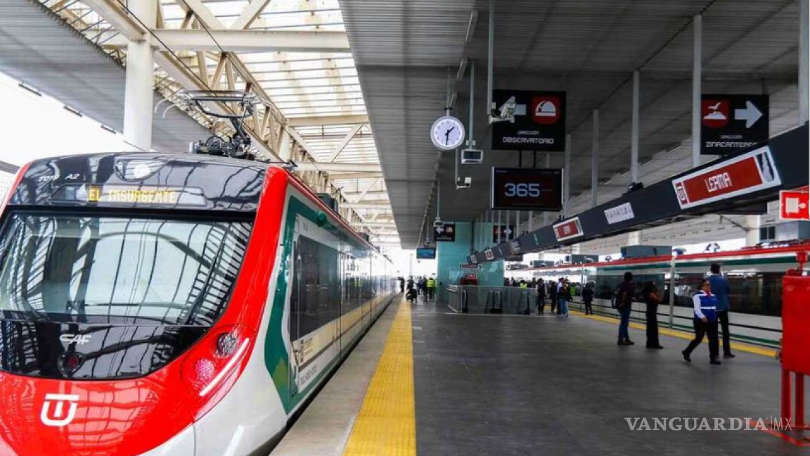 Sujeto se arrojó a las vías del Tren Suburbano en la CDMX; FGJ investiga su muerte