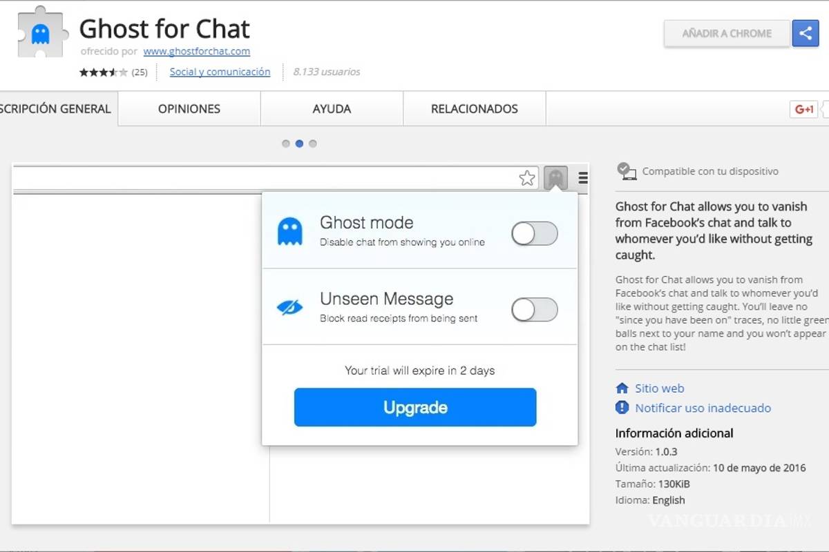 ¿Pagarías por ocultar tu última conexión a Facebook Messenger? Llegó el ‘modo fantasma’