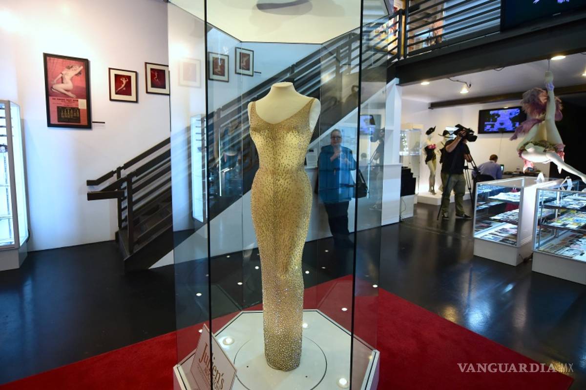 Vestido de Marilyn Monroe es subastado por 4.8 mdd