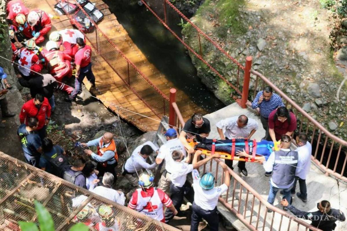 Colapsa puente en Chiapas; hay varios turistas heridos (video)