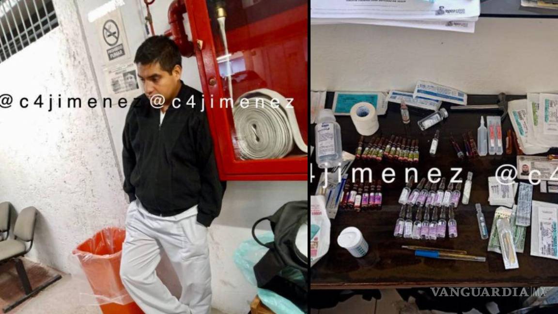 Detienen a enfermero del IMSS por intentar robar material quirúrgico y medicamentos en CDMX