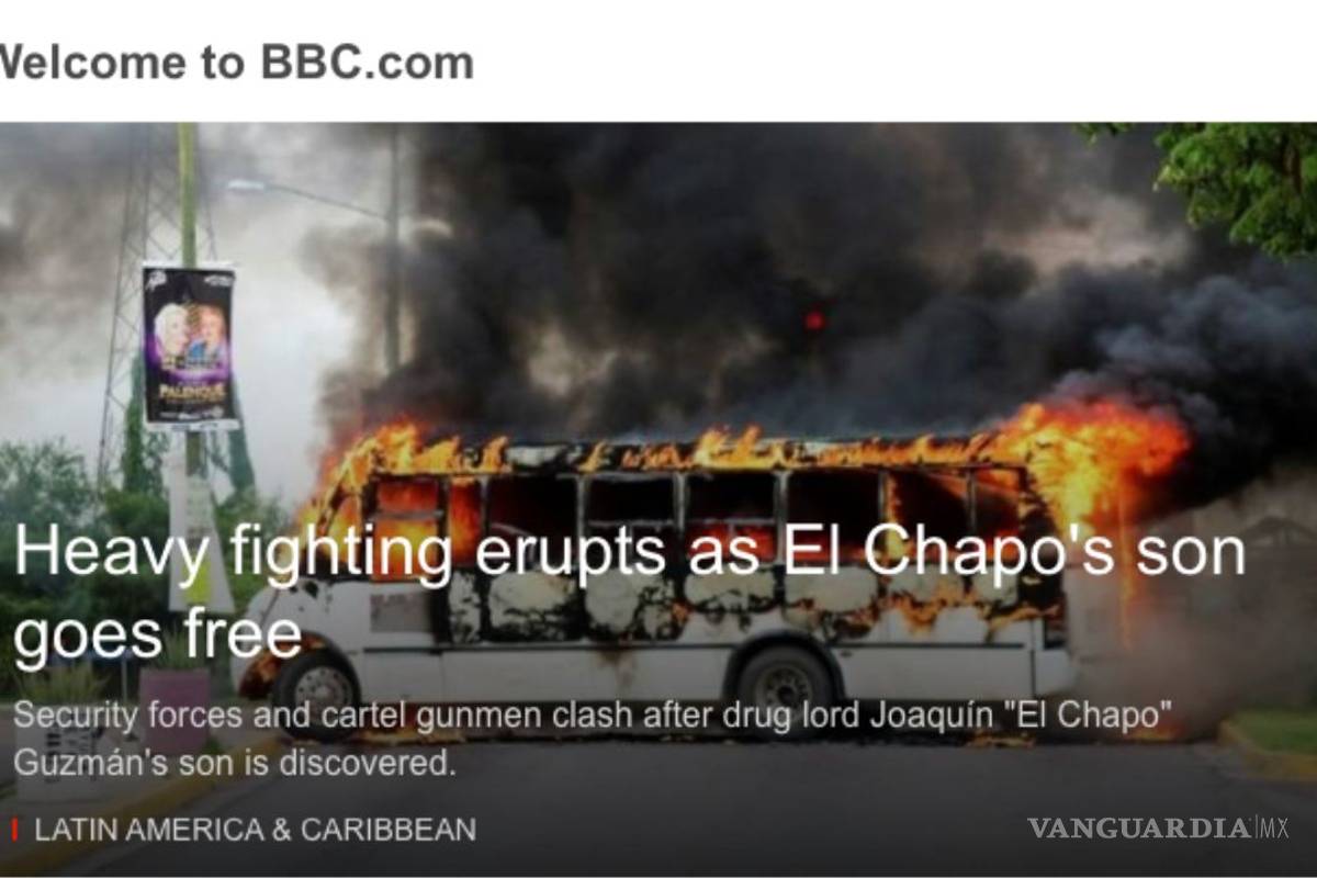 $!Señala NY Times y la prensa internacional que el gobierno de AMLO fue humillado con la liberación del hijo del ‘Chapo’