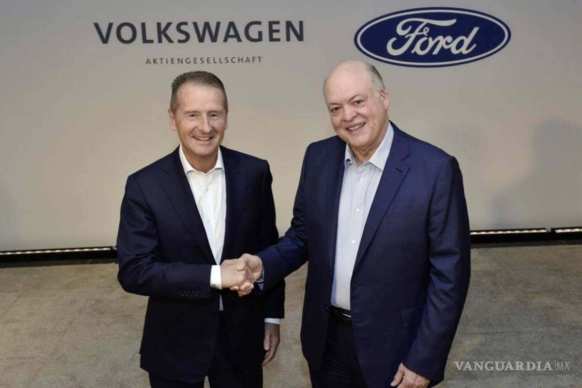 Ford y Volkswagen se unen para desarrollar autos eléctricos y autónomos