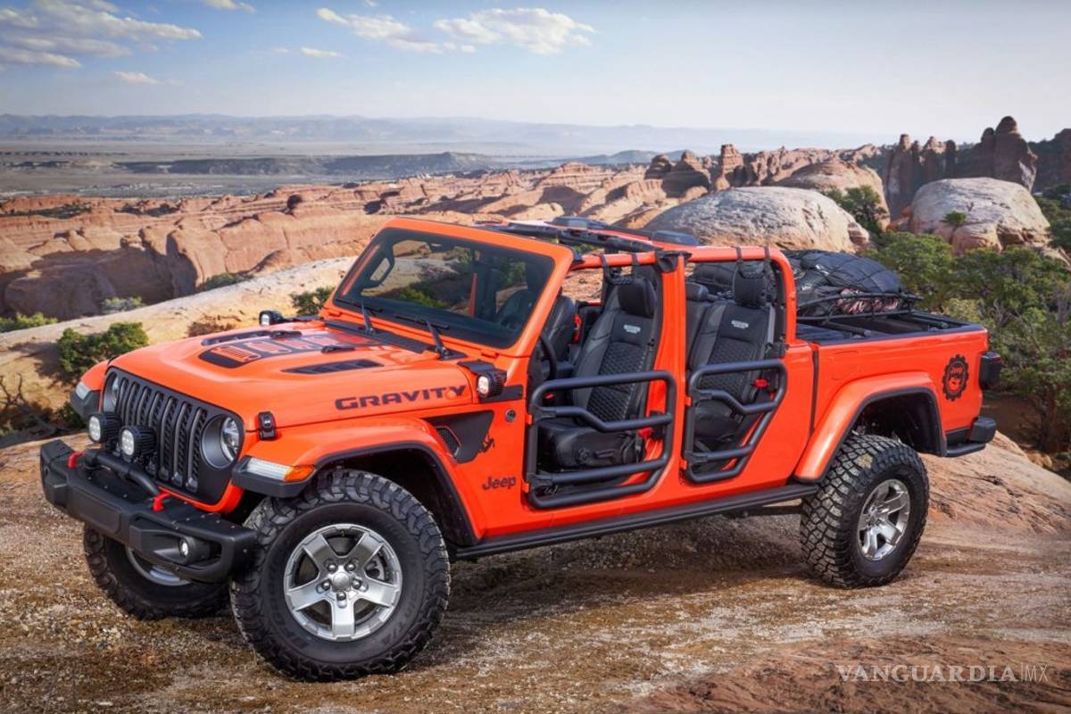 Jeep y Mopar crean unos Gladiator impresionantes, listos para el Moab