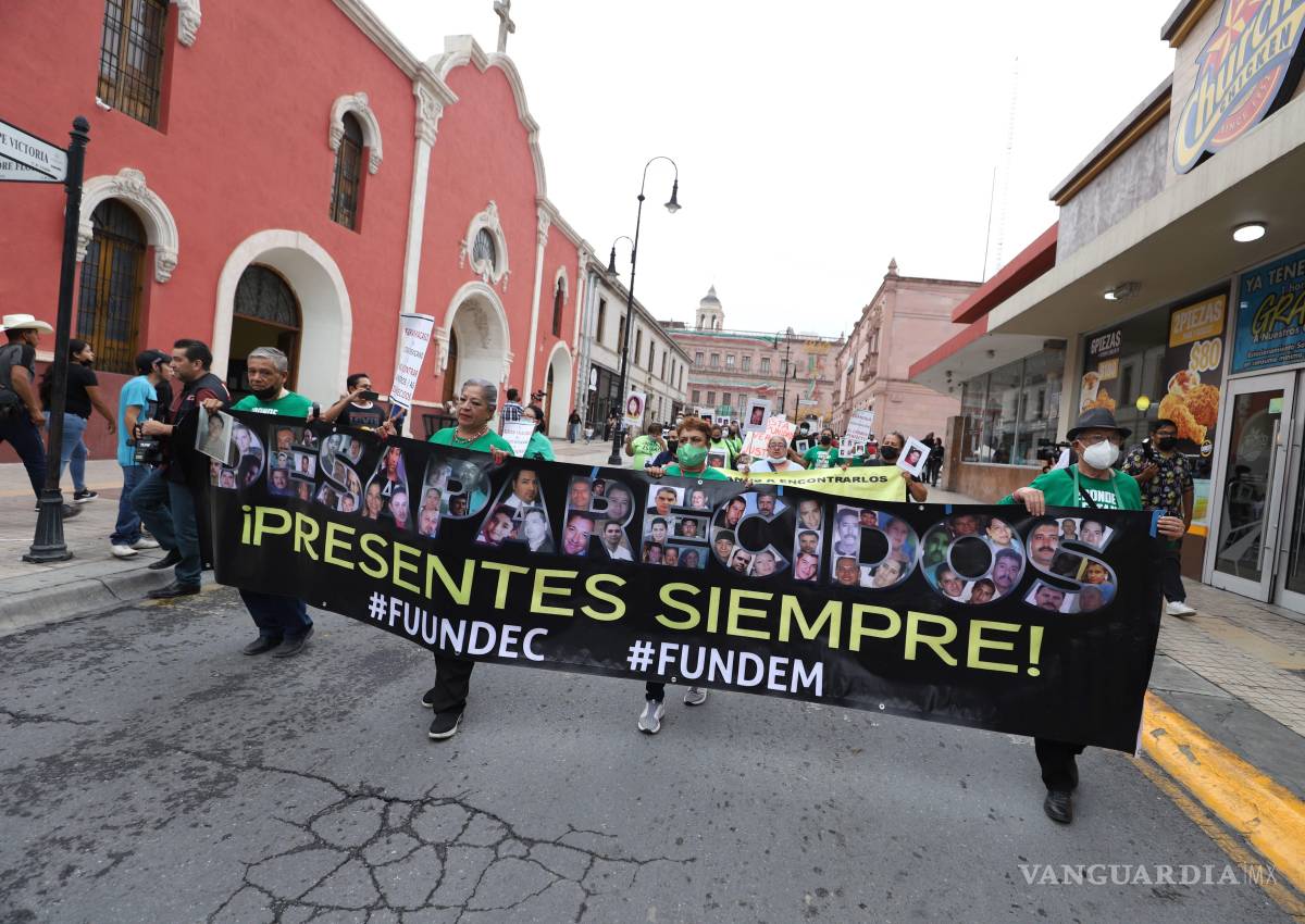 Coahuila: Castigan sólo 0.24% de casos de desaparición