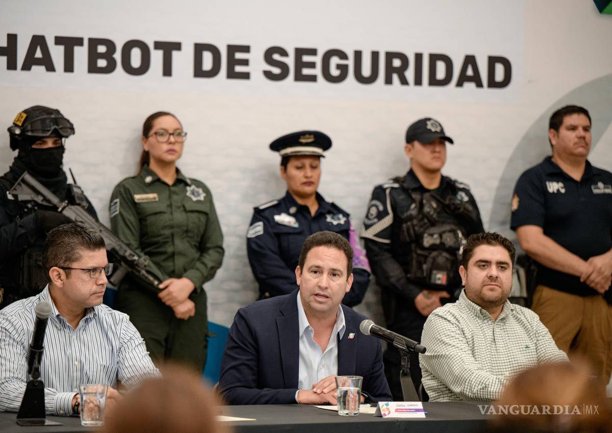 $!Saltillo se convirtió en la primera ciudad del país en lanzar un chatbot de seguridad pública vía WhatsApp, permitiendo reportes anónimos y en tiempo real.