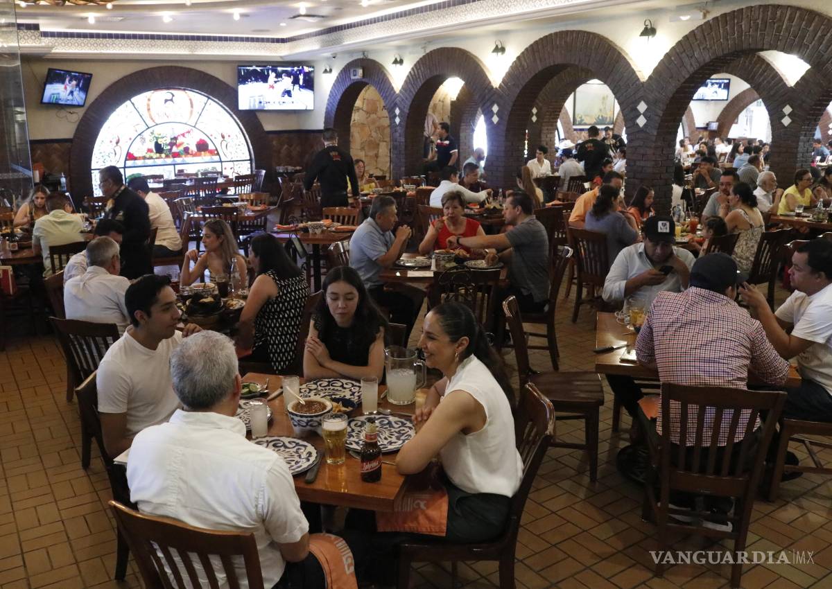 Restauranteros de Saltillo esperan derrama de hasta 10 mdp por Día del Padre