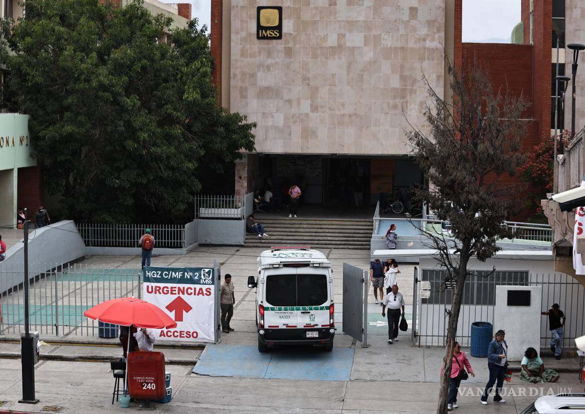 Saltillo: cambia temporalmente a V. Carranza entrada de ambulancias a la Clínica 2 del IMSS