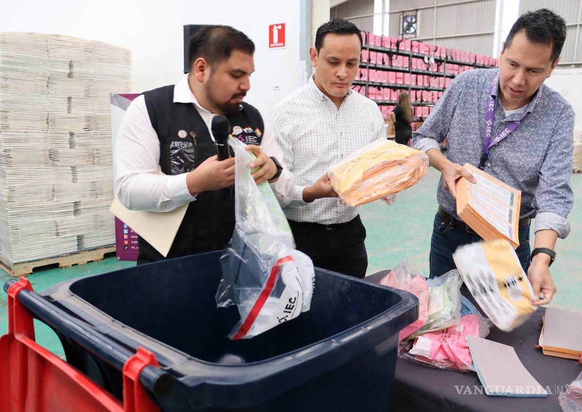 Destruye IEC 80 toneladas de basura electoral en Coahuila