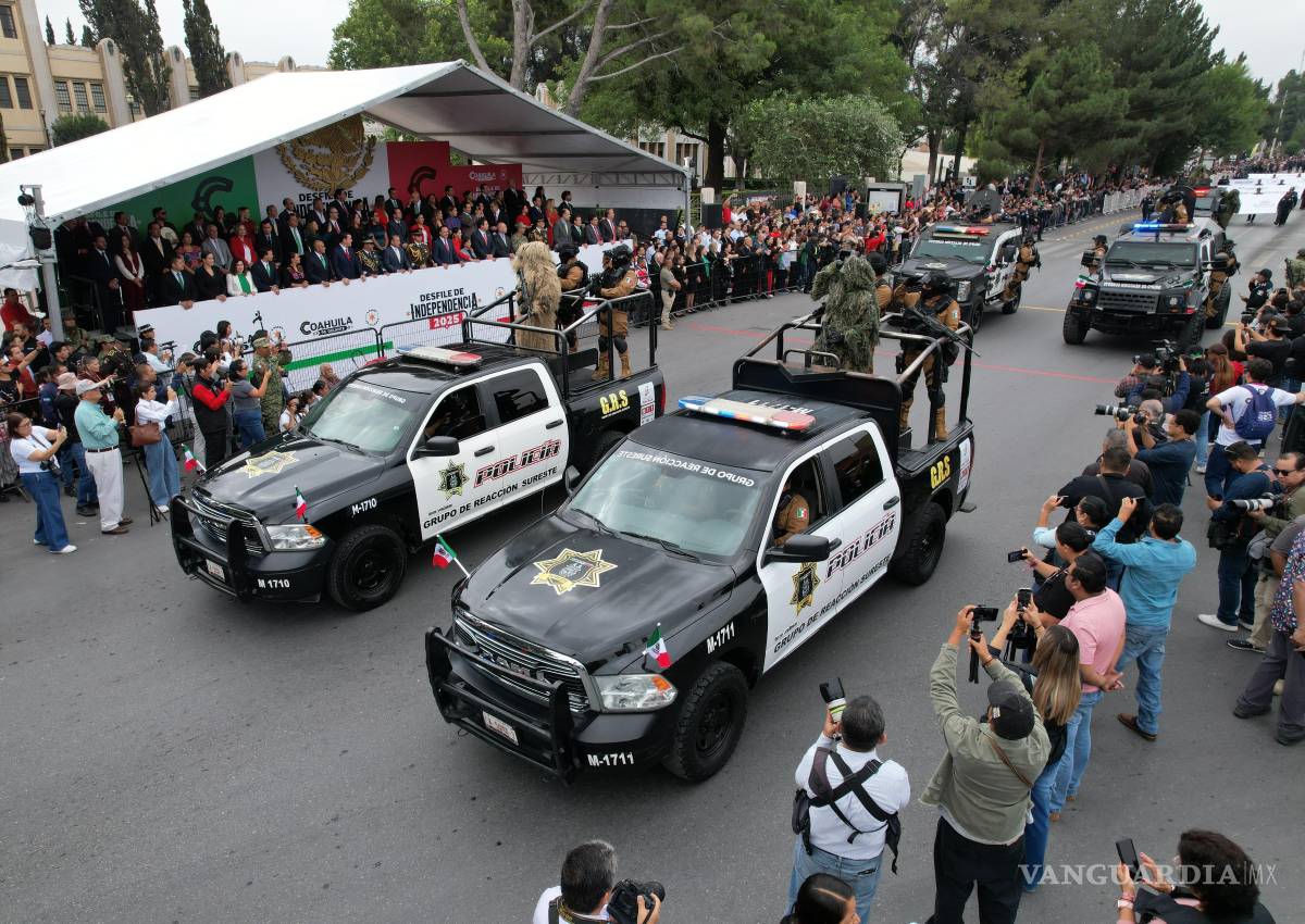 $!El alcalde señaló que los 16 agrupamientos operan con equipamiento similar al de una policía estatal.