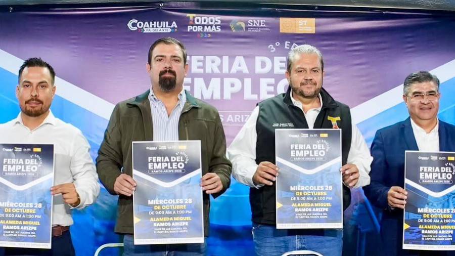 Incluirán más de 50 puestos dirigidos a personas con discapacidad, informaron en conferencia de prensa.