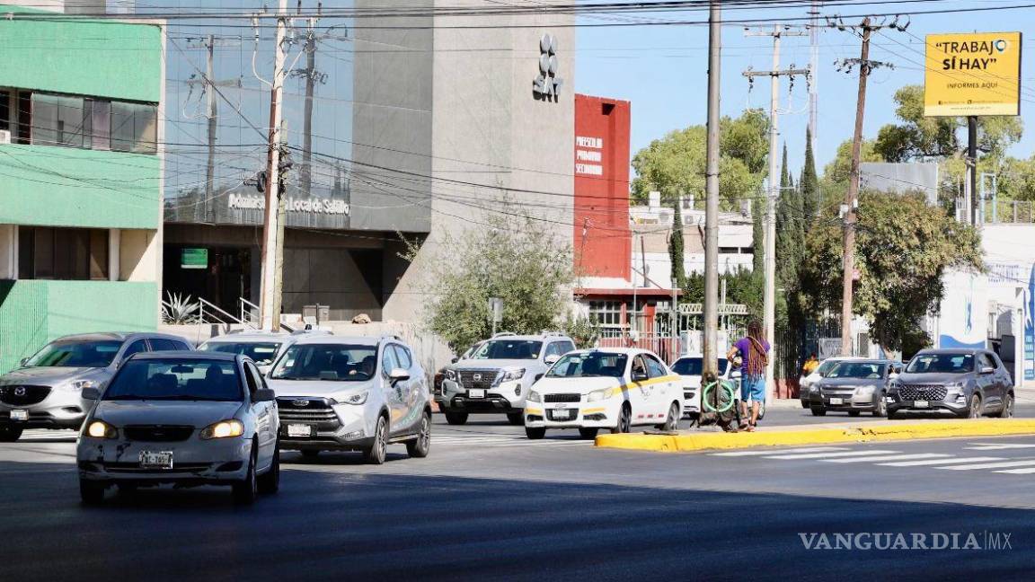 Saltillo: Cancelarán retorno al norte en el bulevar V. Carranza y Canadá, para agilizar el tráfico vial