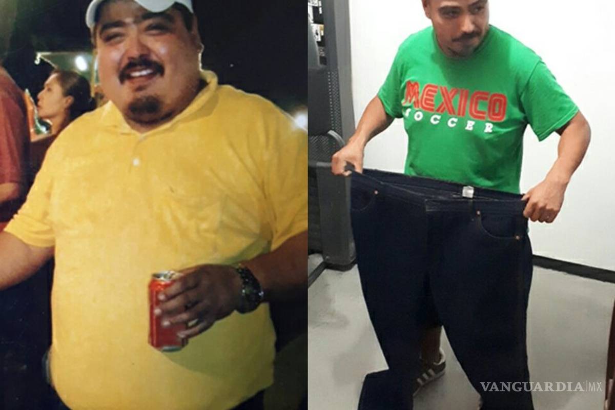 Coahuilense presume haber bajado 70 kg sin hacer trampa y con ayuda del IMSS