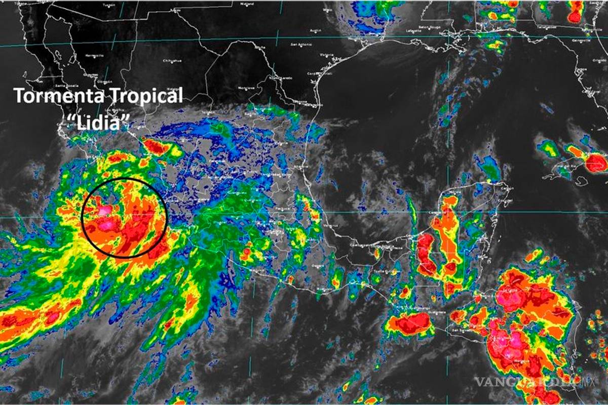 La tormenta Lidia amenaza con convertirse en huracán y se dirige a Los Cabos