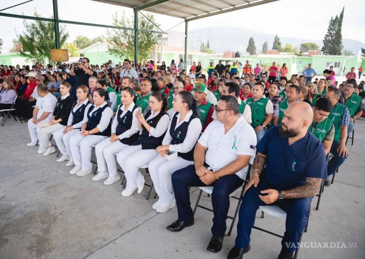 $!El arranque de la jornada fue en la escuela Eulalio Gutiérrez, donde se aplicó el biológico a estudiantes.