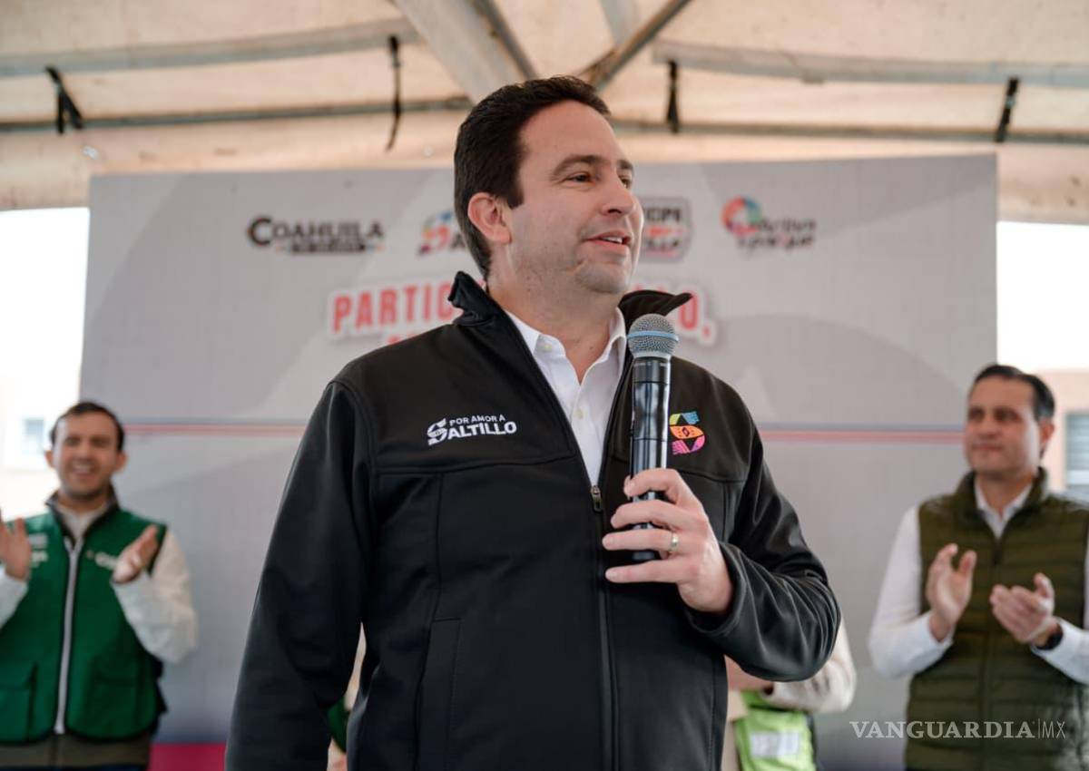 $!El alcalde reiteró que el programa Participa Saltillo busca que la ciudadanía decida y supervise el destino de los recursos públicos para mejorar su entorno.
