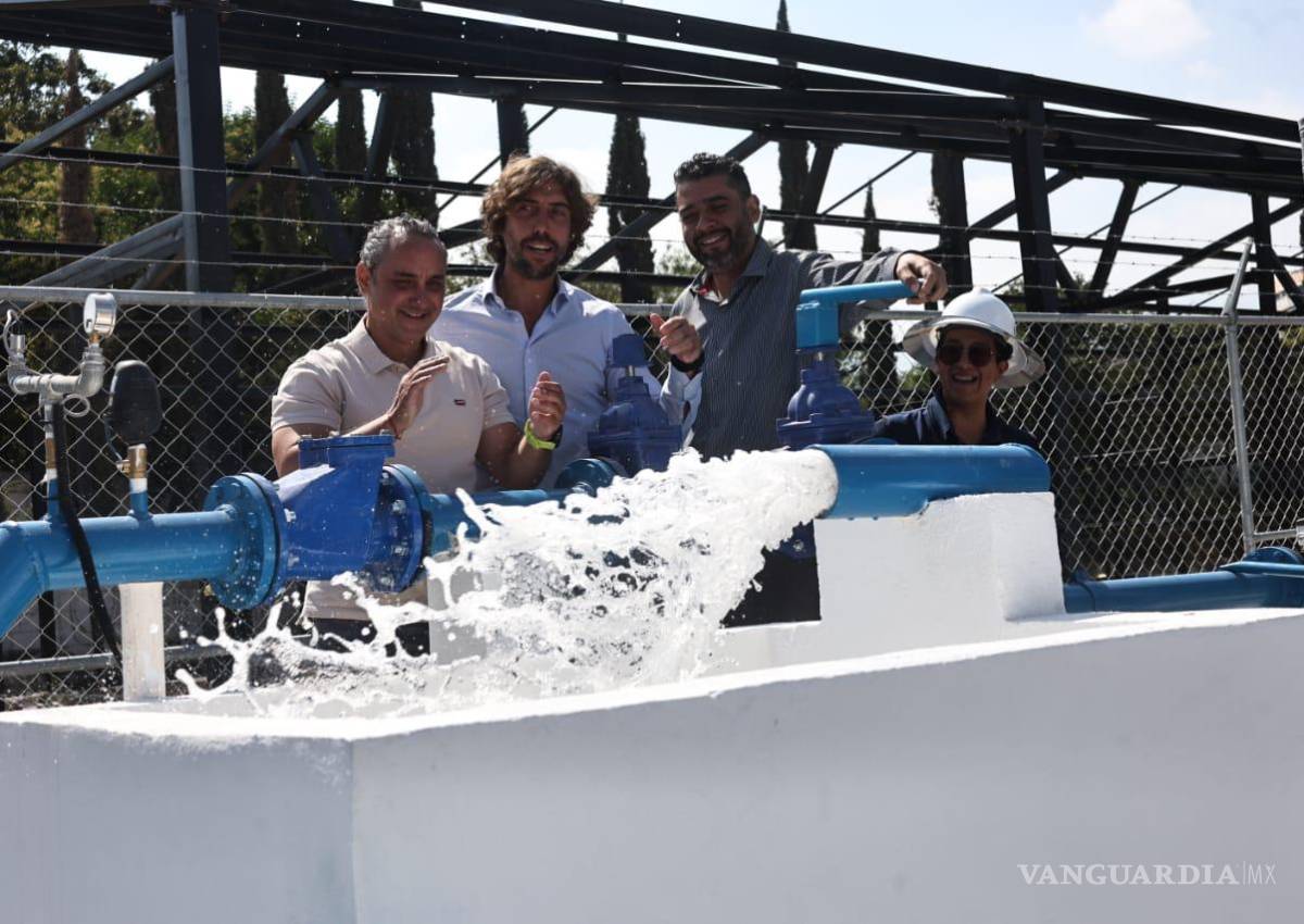 $!El pozo Paraíso 3, inaugurado en el Parque Ecológico La Aurora, aportará 8 litros por segundo.