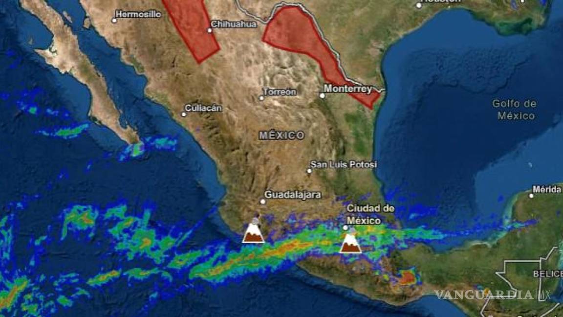 Por sistema anticiclónico se espera nueva onda de calor y tolvaneras en México