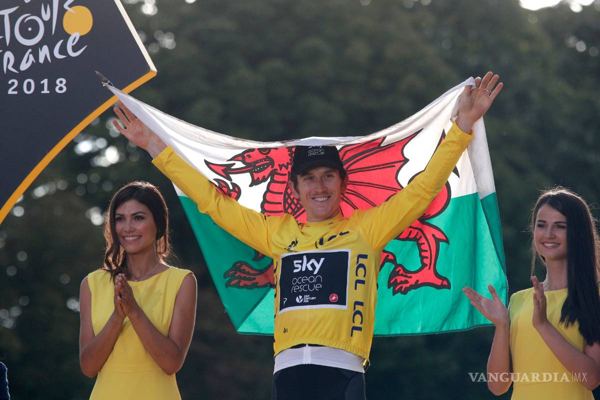 Geraint Thomas es el ganador del Tour de Francia