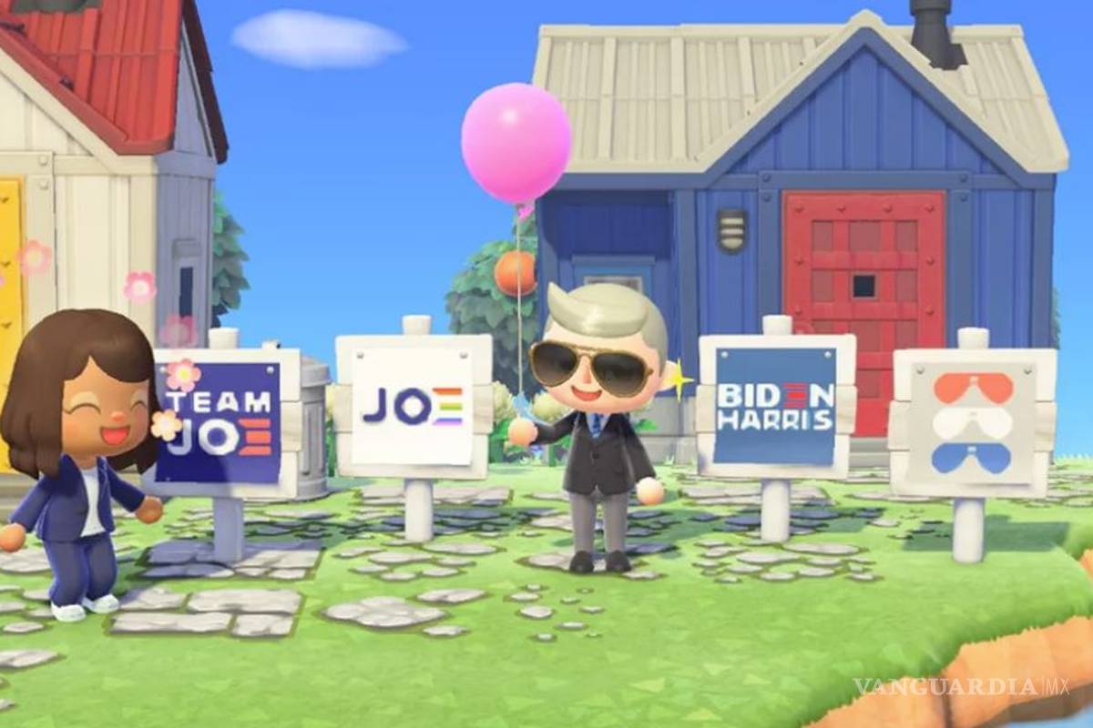 Joe Biden y Kamala Harris lanzan su campaña por la presidencia de EU en Animal Crossing