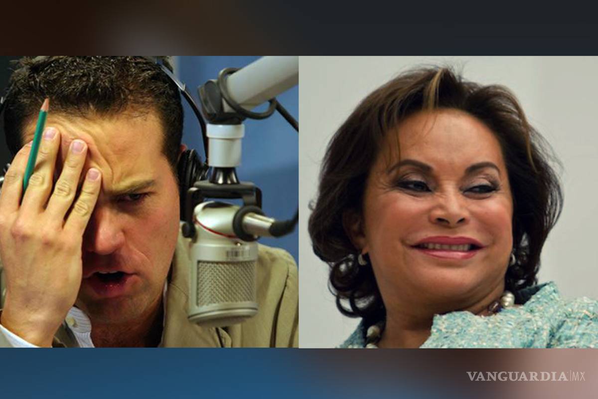 Elba Esther va contra Carlos Loret de Mola; lo demandará por daño moral