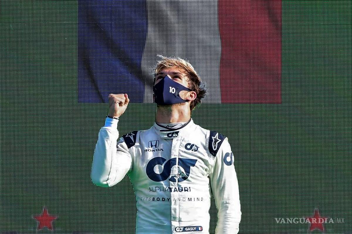 Pierre Gasly sorprende y logra su primera victoria en F1; 'Checo' Pérez fue décimo