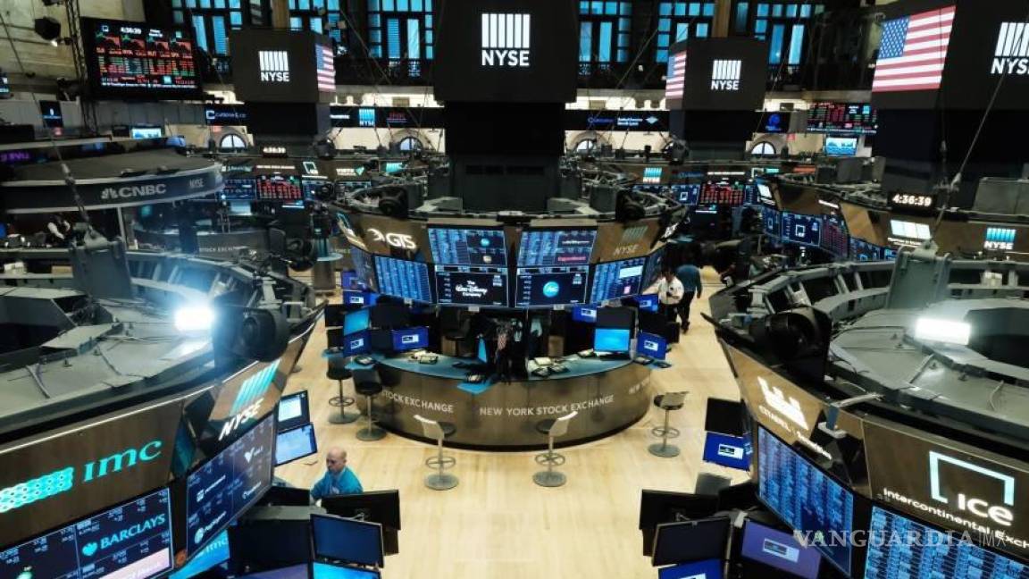 Temor a recesión, tira mercados en Wall Street