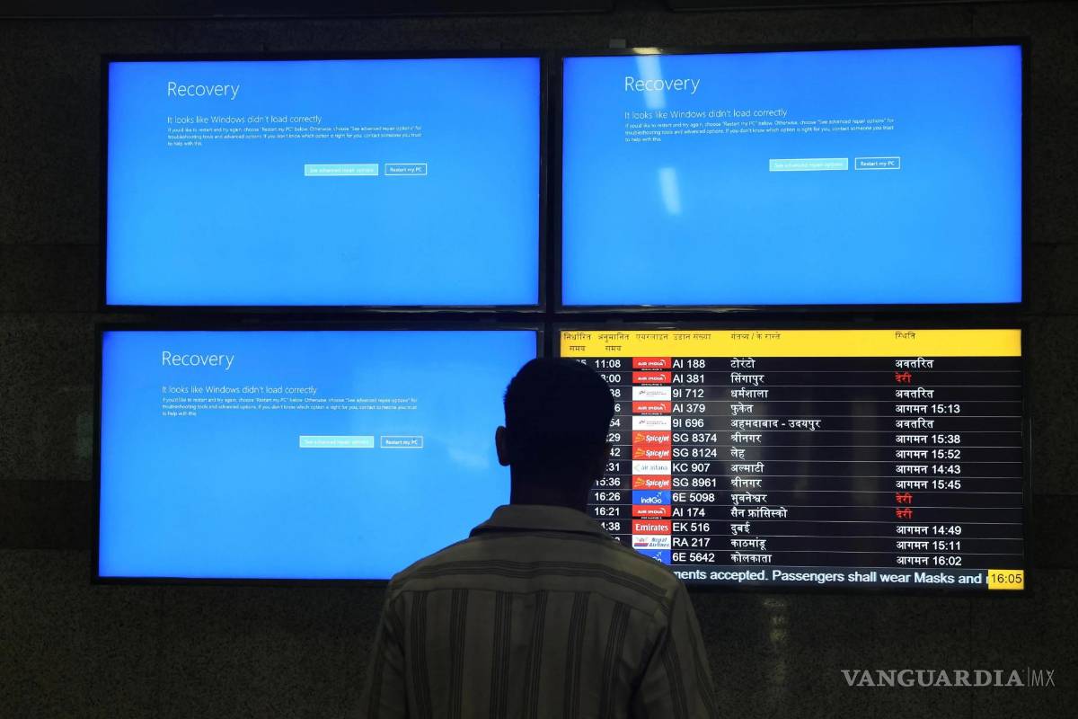 Falla global en Microsoft... Estos son los aeropuertos de México que se verían afectados