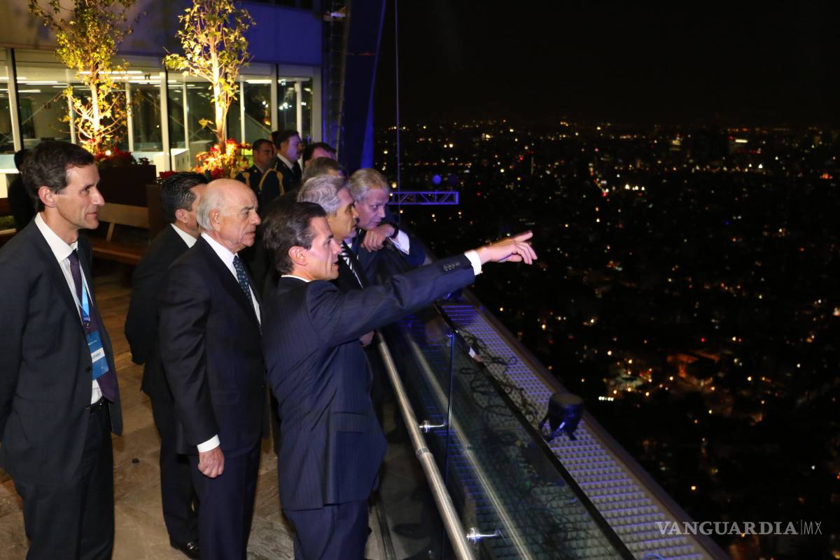 $!Inaugura Peña Nieto torre BBVA