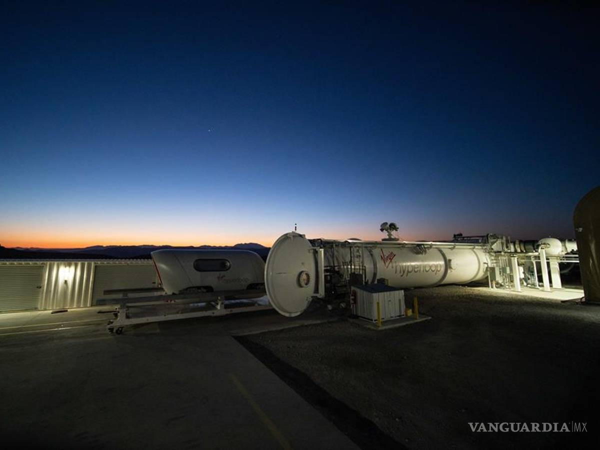 $!Mira el XP-2 nuevo vehículo espacial de Virgin Hyperloop (fotos)