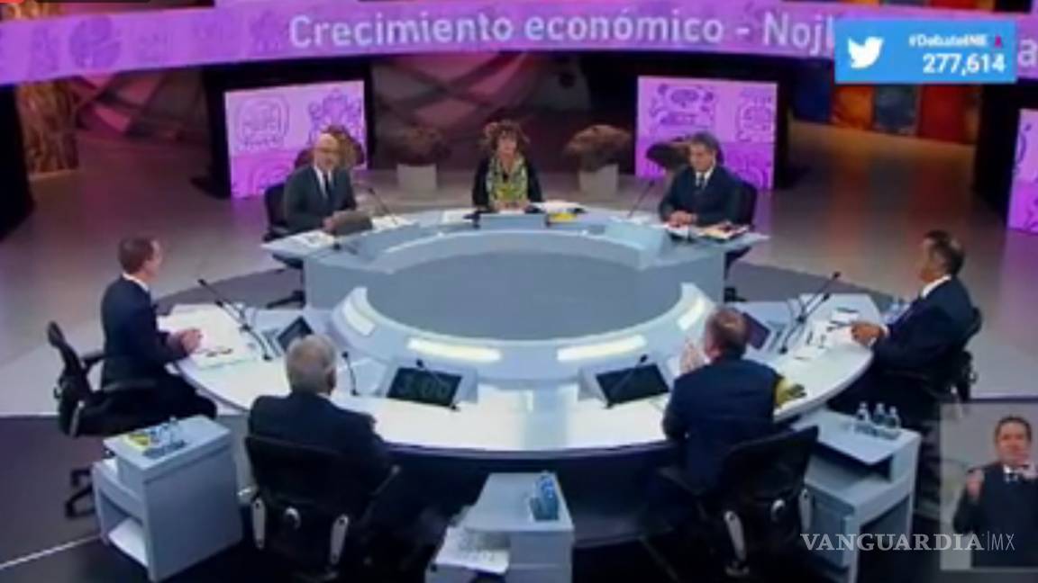 $!Durante 'Tercer Round' los candidatos a la Presidencia se atacan con todo