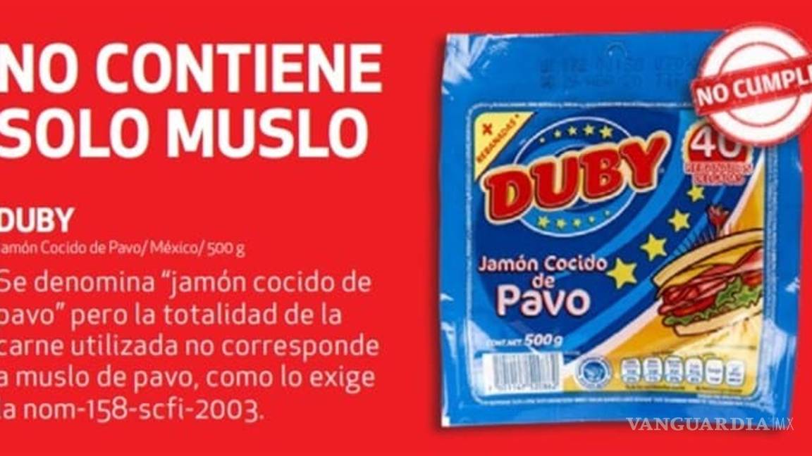 $!Jamón que no es jamón, estas marcas no dicen toda la verdad