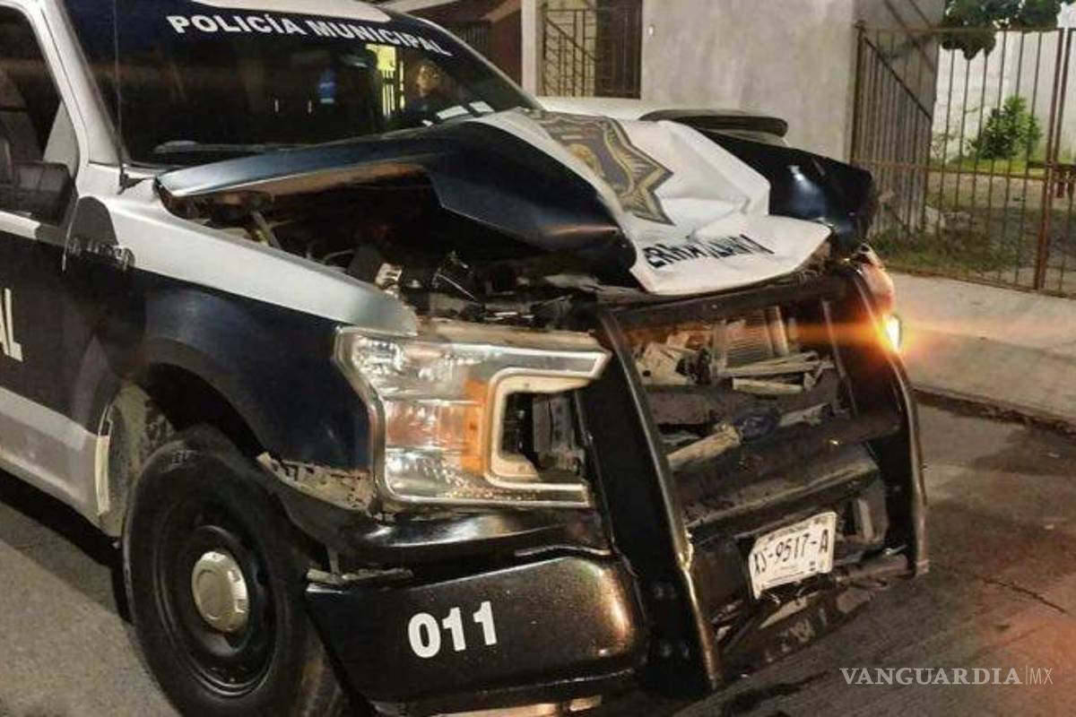 Policías atropellan y matan a padre e hijo, en Veracruz