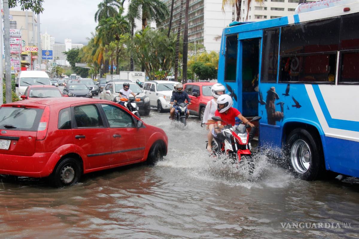 En alerta ocho estados de México por lluvias de la tormenta ‘Dolores’
