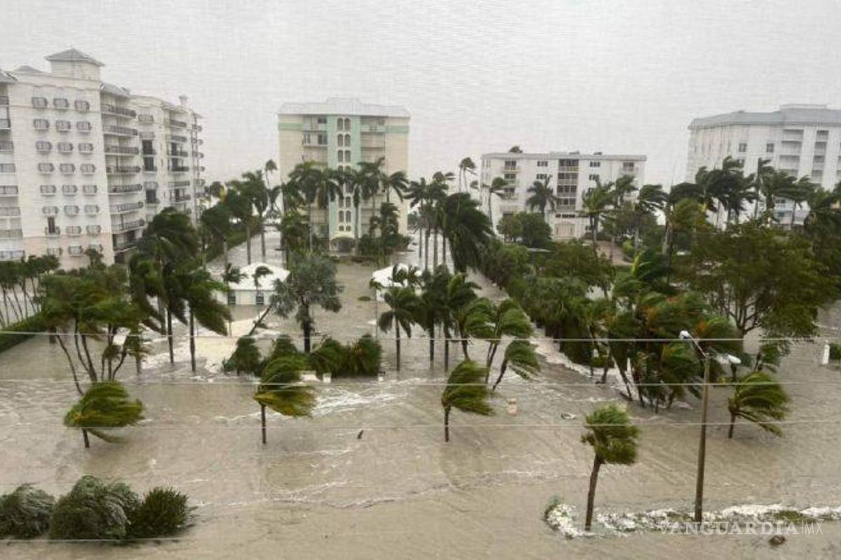 El huracán ‘Ian’ se degrada a categoría 3 luego de tocar tierra en Florida