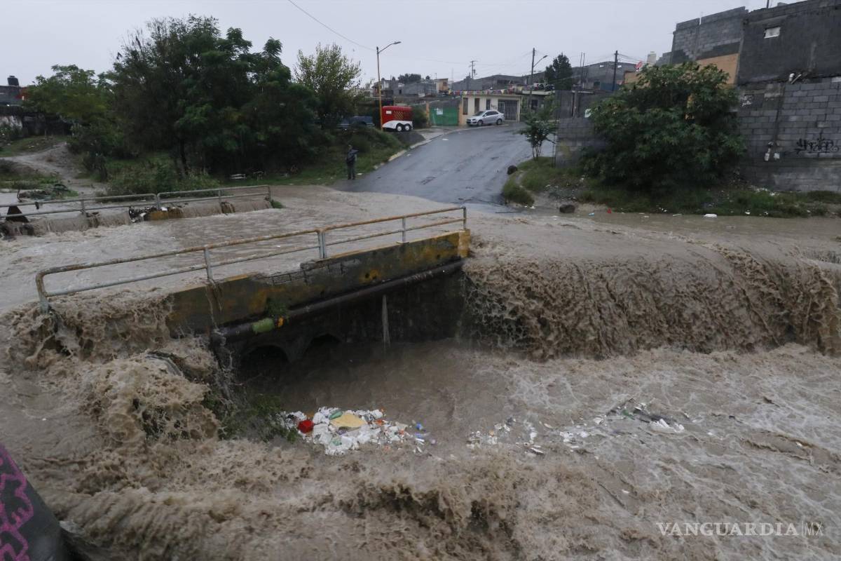 En solo un fin de semana, llueve en Saltillo una tercera parte de lo que se reporta en un año